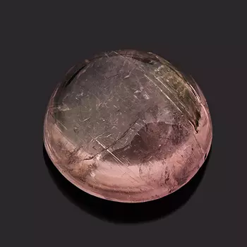 Кабошон турмалин розовый (рубеллит) 7 мм