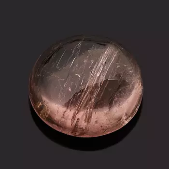 Кабошон турмалин розовый (рубеллит) 7 мм