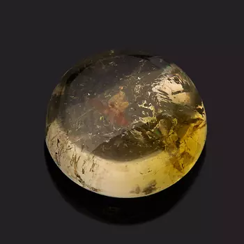 Кабошон турмалин зеленый (верделит) 7 мм