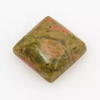 Кабошон унакит 10*10 мм 1 шт