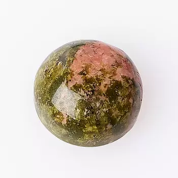 Кабошон унакит 8 мм