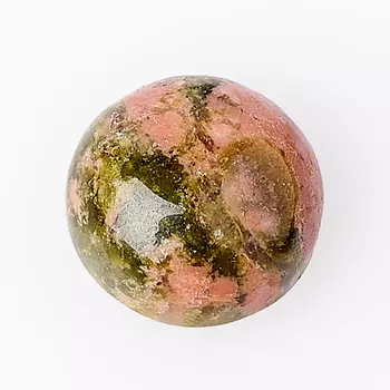 Кабошон унакит 8 мм