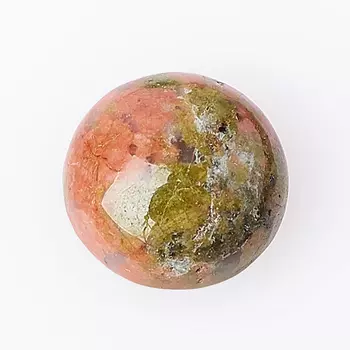 Кабошон унакит 8 мм