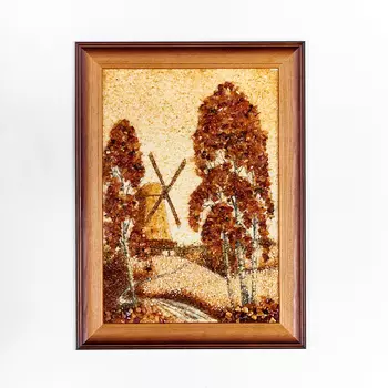 Картина Природа янтарь 21х30 см