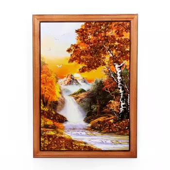 Картина Природа янтарь 21х30 см