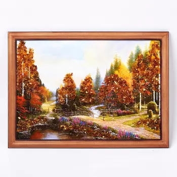 Картина Природа янтарь 21х30 см