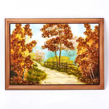 Картина Природа янтарь 21х30 см