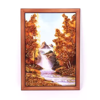 Картина Природа янтарь 21х30 см