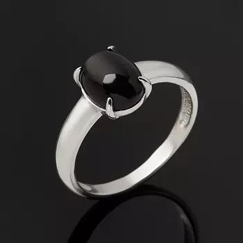 Кольцо агат (серебро 925 пр.) размер 17