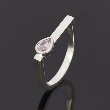 Кольцо аметист огранка (серебро 925 пр.) размер 17,5
