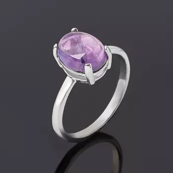 Кольцо аметист (серебро 925 пр.) размер 17,5