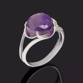 Кольцо аметист (серебро 925 пр.) размер 16,5