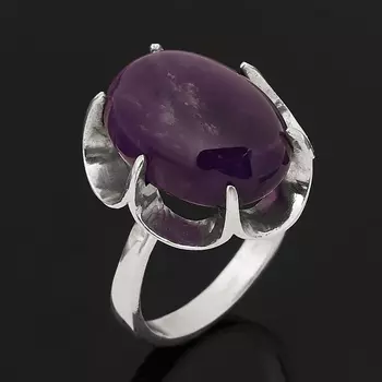 Кольцо аметист (серебро 925 пр.) размер 18,5