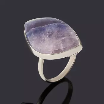 Кольцо флюорит (нейзильбер) размер 18,5