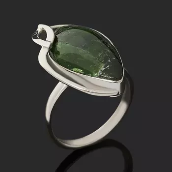 Кольцо хромдиопсид (нейзильбер) размер 18