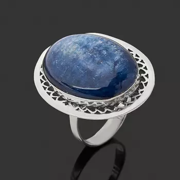 Кольцо кианит синий (серебро 925 пр.) размер 18,5