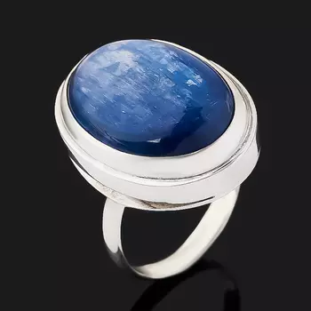 Кольцо кианит синий (серебро 925 пр.) размер 18