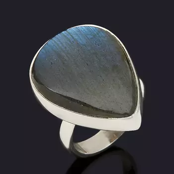 Кольцо лабрадор (серебро 925 пр.) (регулируемый) размер 17,5