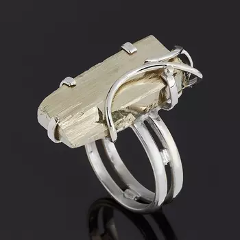 Кольцо пирит (нейзильбер) размер 19