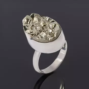 Кольцо пирит (серебро 925 пр.) размер 17