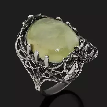 Кольцо пренит (серебро 925 пр. оксидир.) размер 17,5