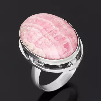 Кольцо родохрозит (серебро 925 пр.) размер 18,5