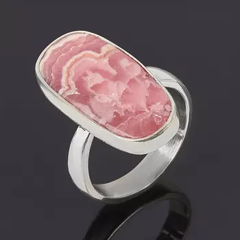 Кольцо родохрозит (серебро 925 пр.) (регулируемый) размер 17,5