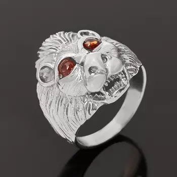 Кольцо сапфир цветной (серебро 925 пр.) размер 18,5