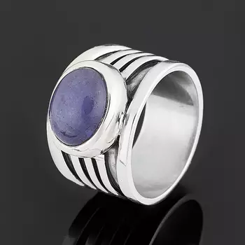 Кольцо танзанит (серебро 925 пр.) размер 17,5