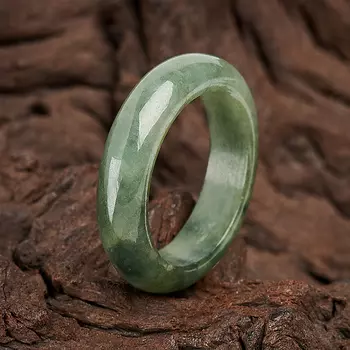Кольцо жадеит (цельное) размер 17