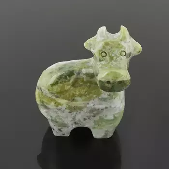 Корова офиокальцит 6 см