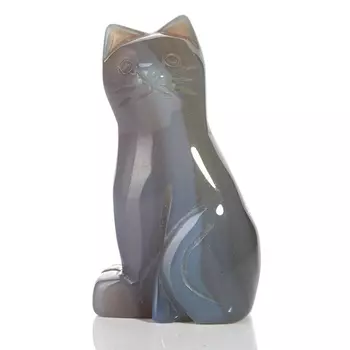 Котик агат серый 5 см