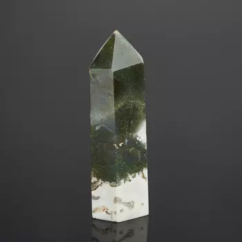 Кристалл агат моховой (ограненный) M (7-12 см) (1 шт)