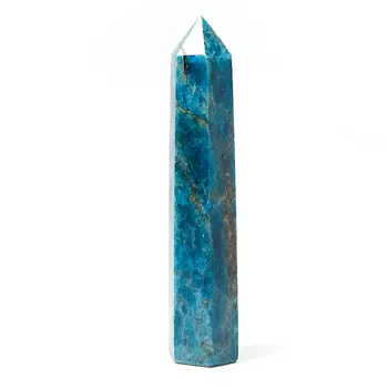 Кристалл апатит синий (ограненный) M (7-12 см)