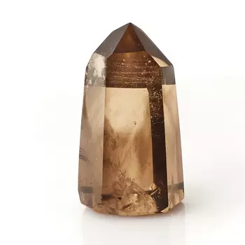 Кристалл цитрин с раухтопазом (фантом) S (4-7 см)