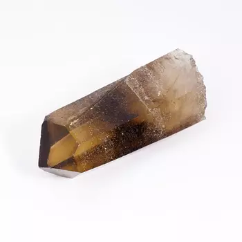 Кристалл цитрин с раухтопазом (фантом) S (4-7 см)