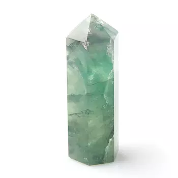 Кристалл флюорит зеленый (ограненный) S (4-7 см)