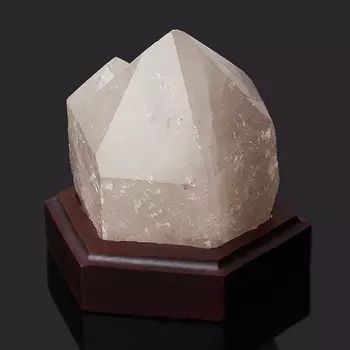 Кристалл горный хрусталь M (7-12 см) (на подставке)