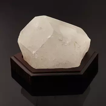 Кристалл горный хрусталь M (7-12 см) (на подставке)