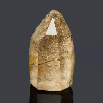 Кристалл кварц с турмалином S (4-7 см)