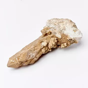 Кристалл микс кальцит, кварц (сросток) XL (16-20 см)