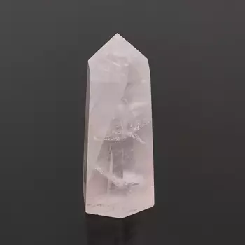 Кристалл розовый кварц (ограненный) M (7-12 см)