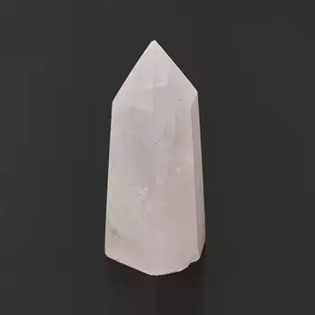 Кристалл розовый кварц (ограненный) S (4-7 см) (1 шт)