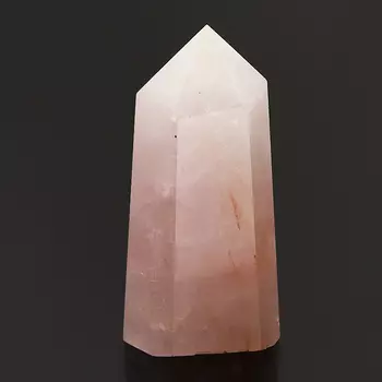 Кристалл розовый кварц (ограненный) S (4-7 см)