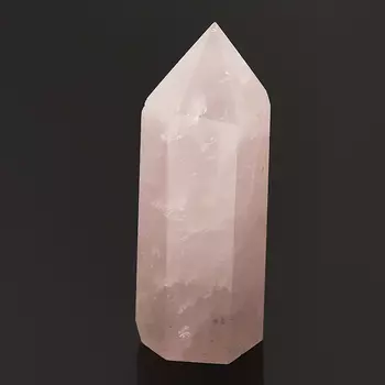 Кристалл розовый кварц (ограненный) S (4-7 см)