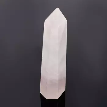 Кристалл розовый кварц S (ограненный)
