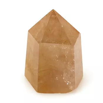 Кристалл рутиловый кварц (ограненный) (2,5-3 см)
