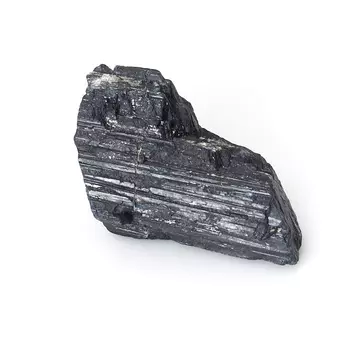 Кристалл турмалин черный (шерл) M (7-12 см)