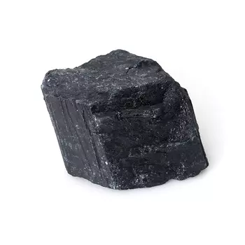 Кристалл турмалин черный (шерл) M (7-12 см)