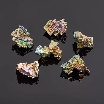 Кристалл висмут (лабораторный) (2,5-3 см) (1 шт)